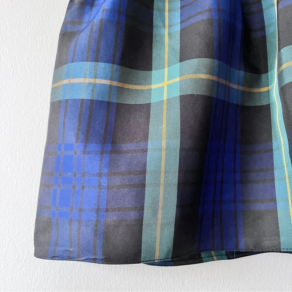 Polo by Ralph Lauren Girls Plaid Taffeta Mini Skirt Size 6